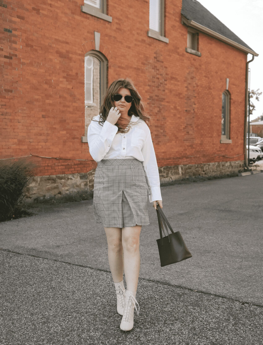 What to Wear with a White Skirt