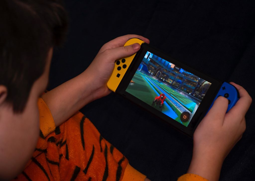 Can I monitor my child's gaming activity remotely?