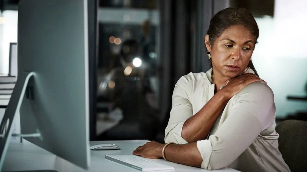 Why does anxiety cause pain in the left arm