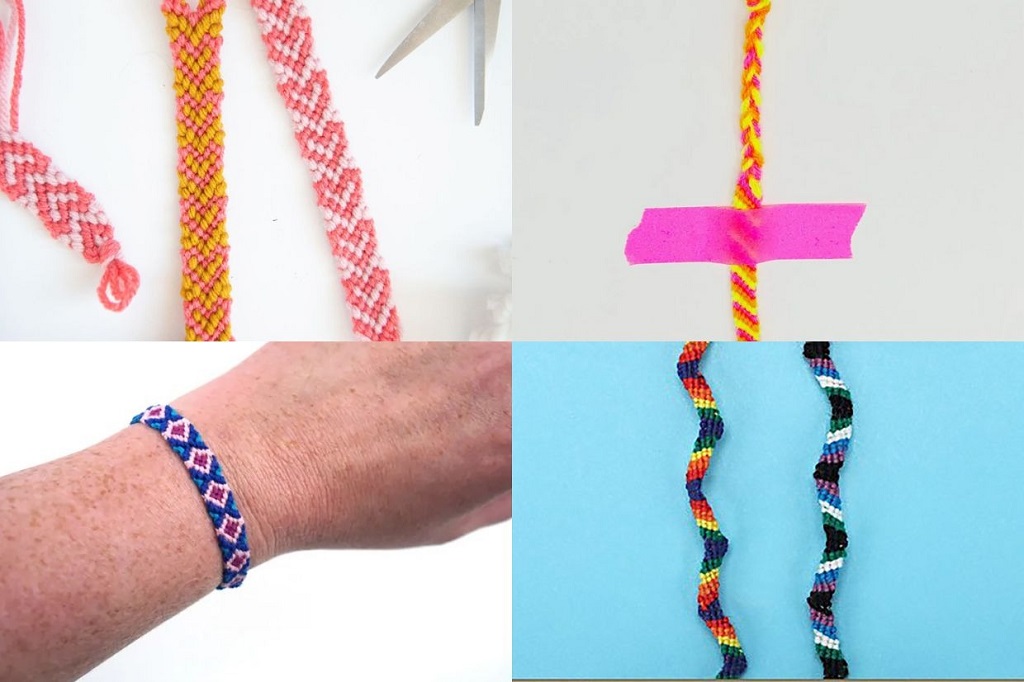 How long should I cut my strings for a standard bracelet