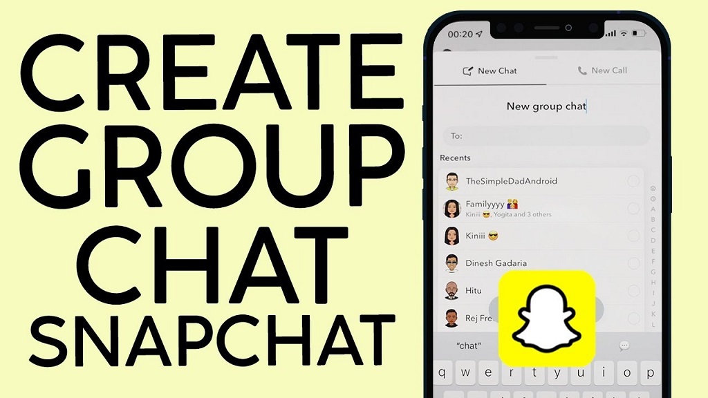 How many people can you have in a Snapchat group chat