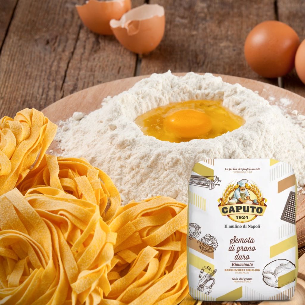 Caputo Pasta Flour for making authentic Italian pasta at home.