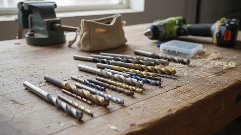 How Different Drill Bits Are Used for Wood, Metal, and Plastic